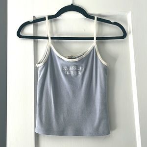 Brandy Melville baby blue tank top
